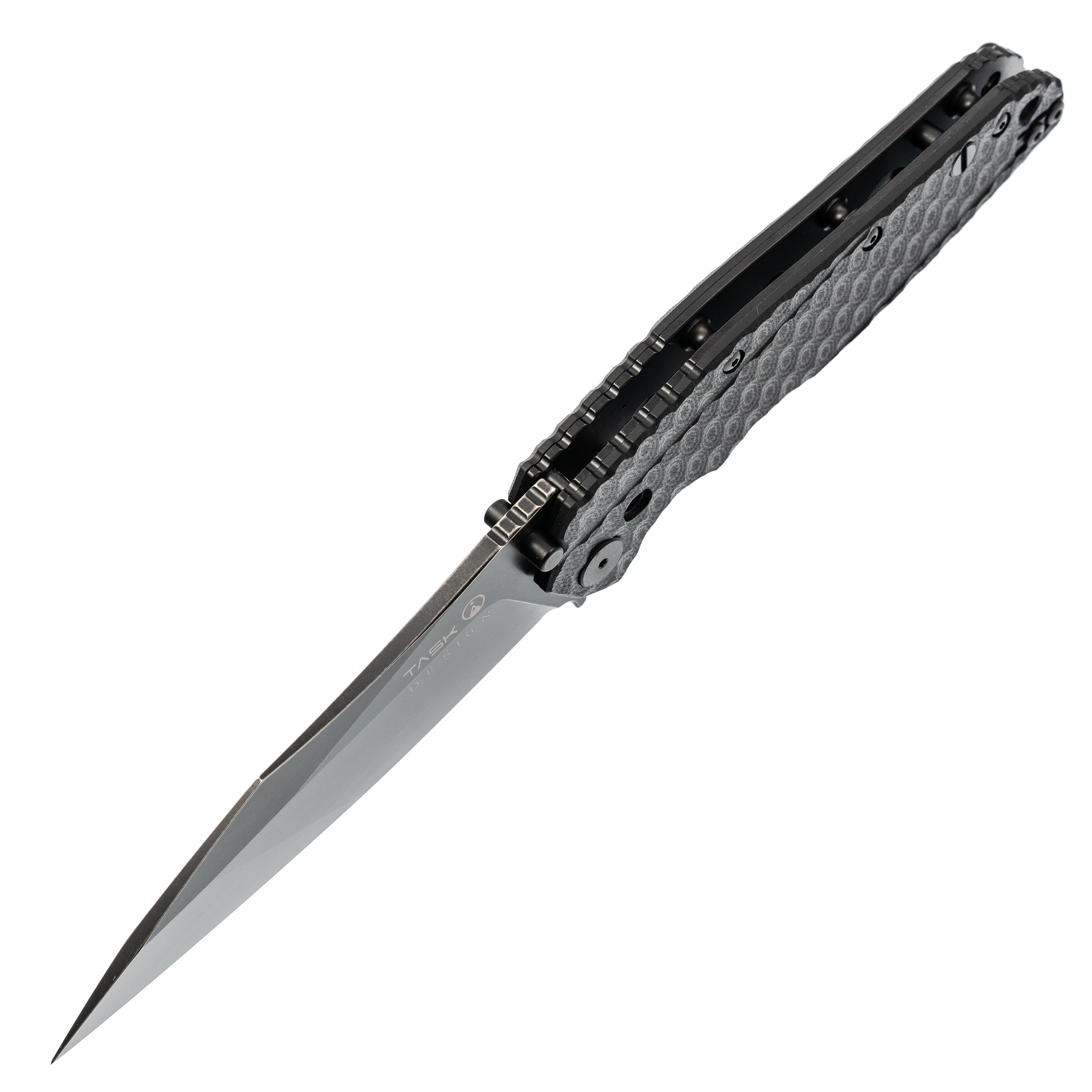 Складной нож TASKnives SPITFIRE, сталь D2 Black Stonewash, черный от Ножиков