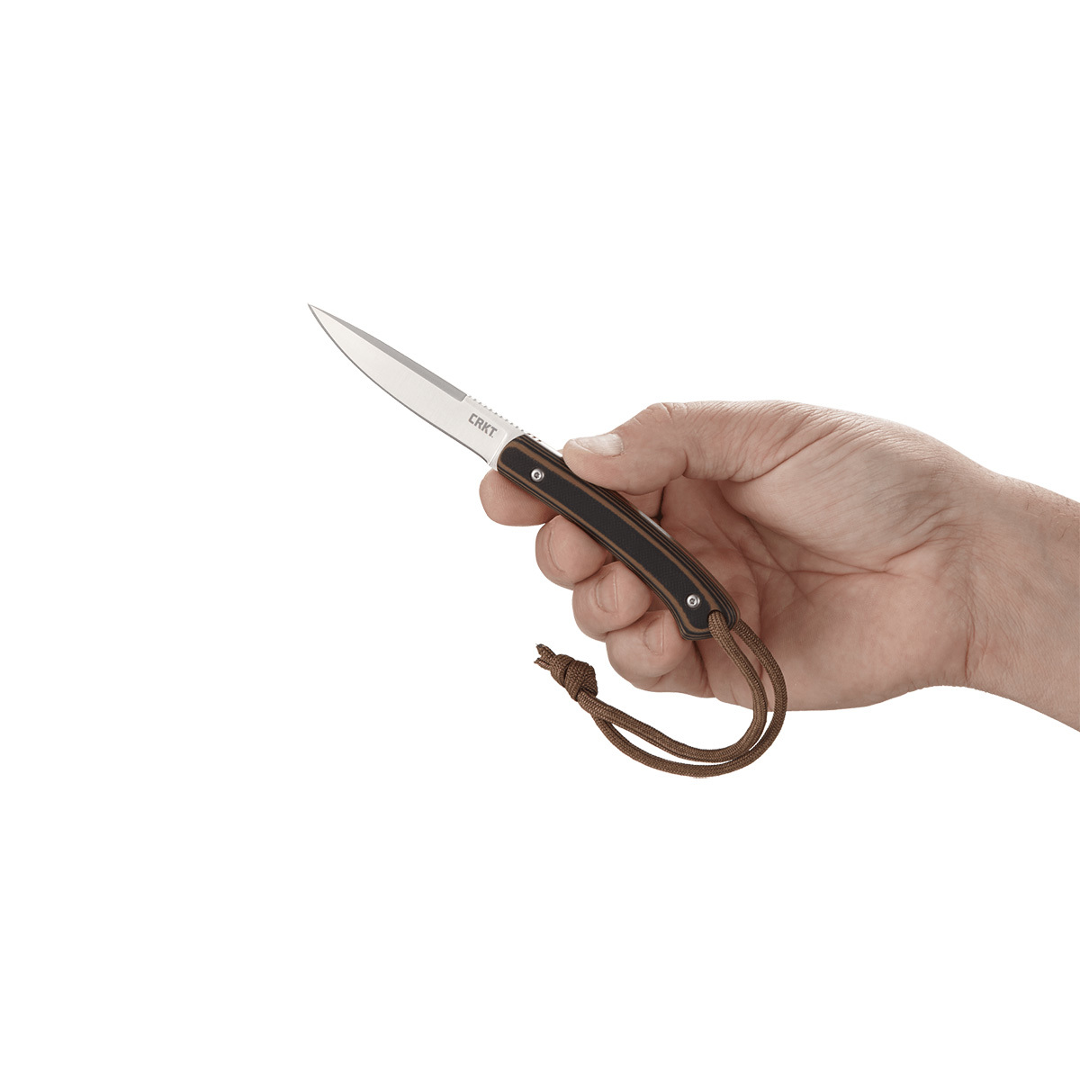 Шейный нож с фиксированным клинком CRKT Biwa, сталь 8Cr13MoV, рукоять G10 - фото 3
