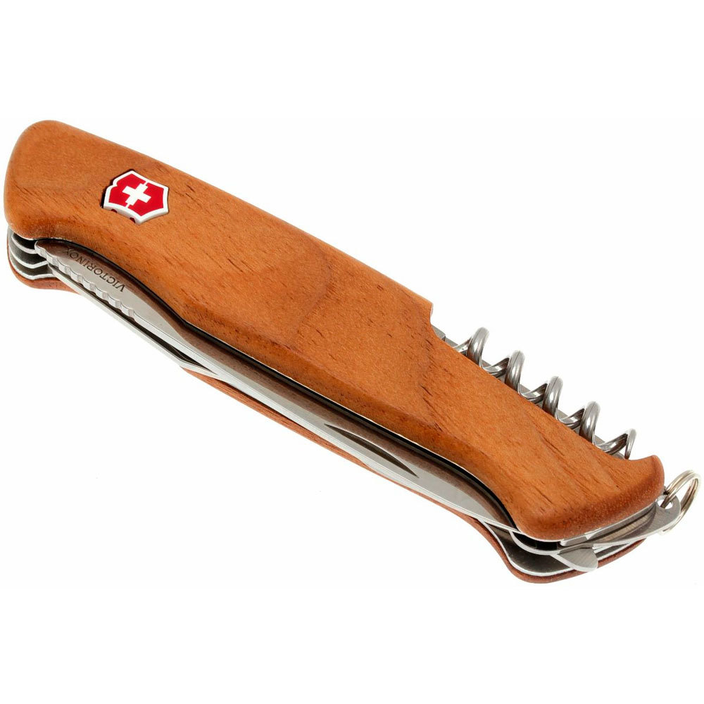 Нож перочинный Victorinox RangerWood 55 0.9561.63 130мм 10 функций деревянная рукоять - фото 5