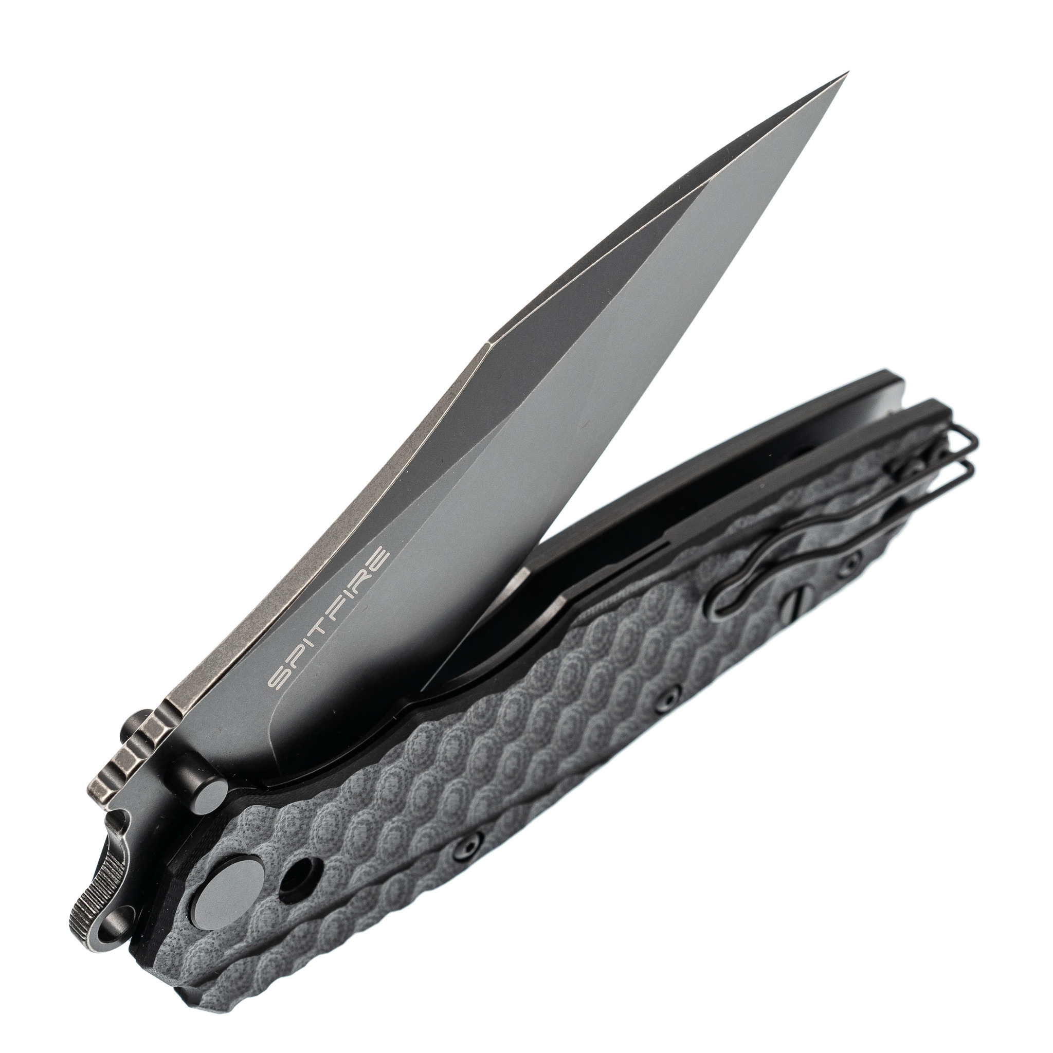 Складной нож TASKnives SPITFIRE, сталь D2 Black Stonewash - фото 5