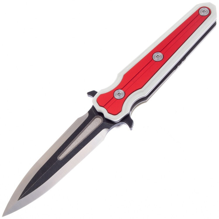 Складной нож Stedemon TDongShan Red сталь D2, рукоять G10