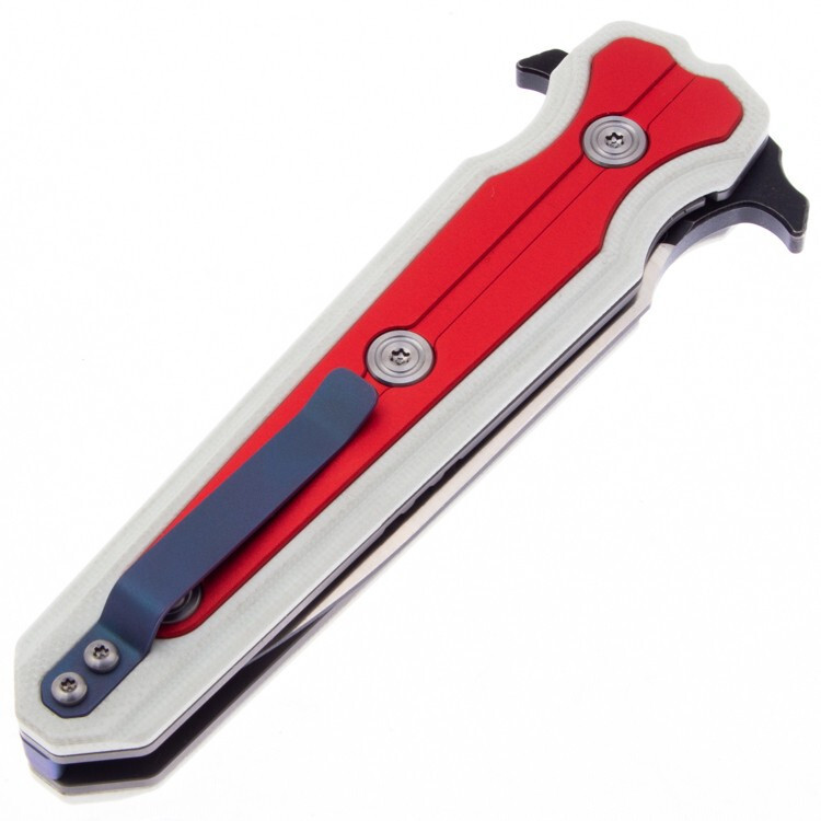 Складной нож Stedemon TDongShan Red сталь D2, рукоять G10 - фото 4