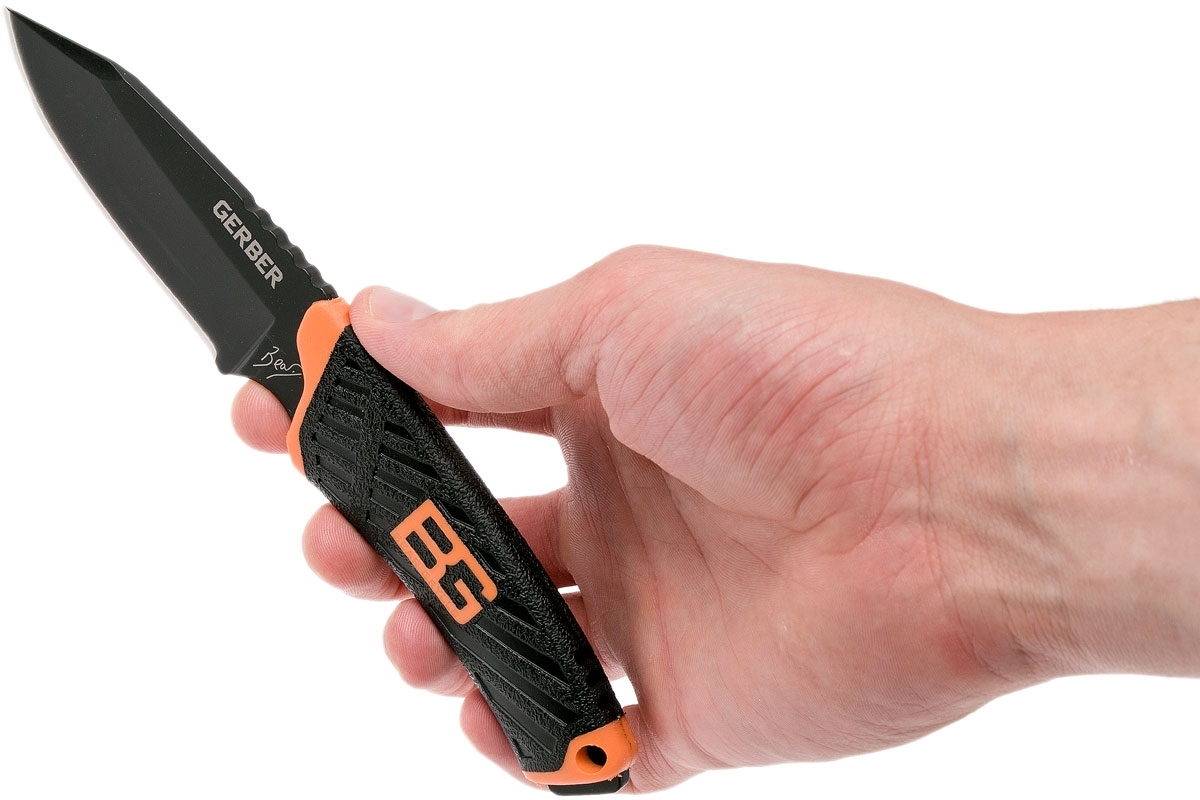 Нож Gerber Bear Grylls Compact Fixed Blade, сталь 7CR17MOV, рукоять полиамид от Ножиков