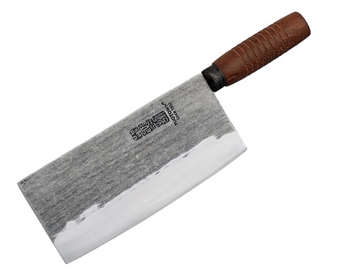 Кухонный нож топорик для мяса Tuotown 19 см, сталь Aus 10, рукоять венге