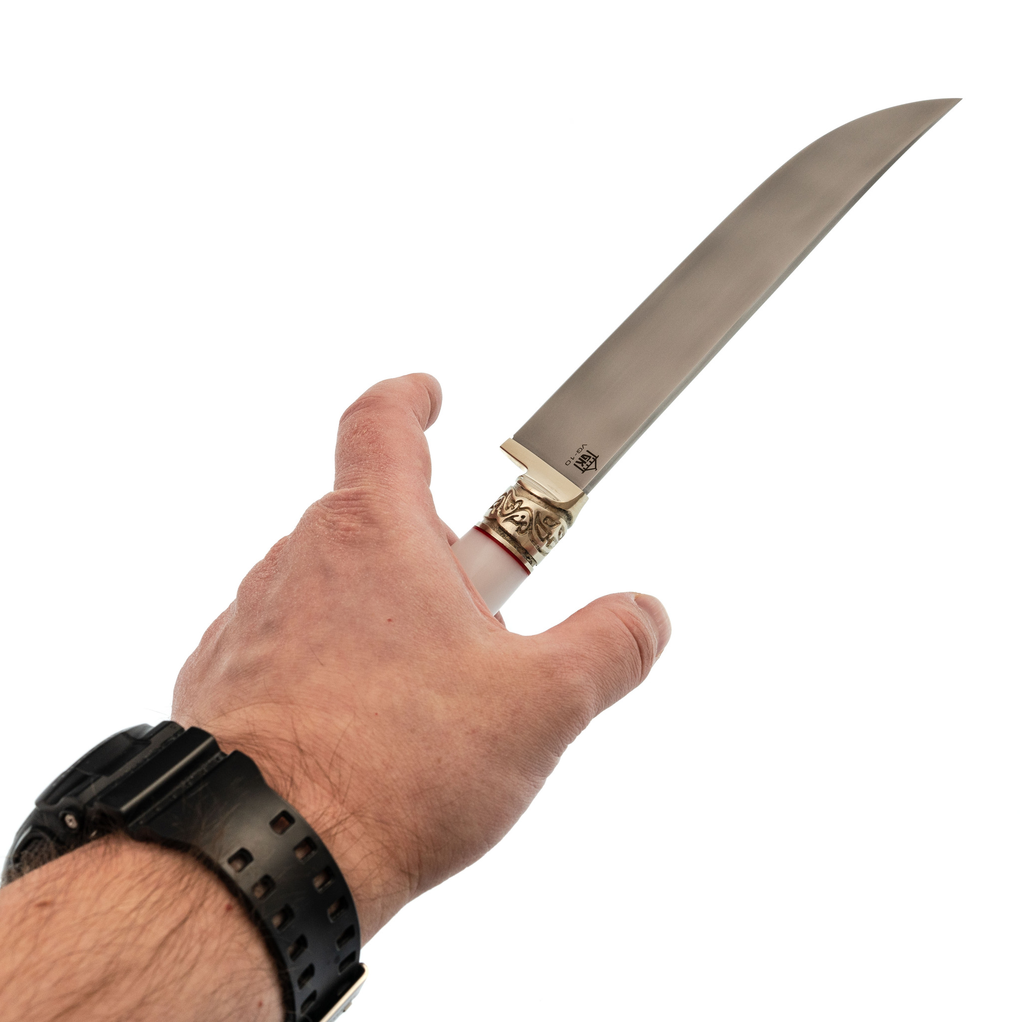 фото Нож пчак, сталь vg10, рукоять акрил ножи града горький