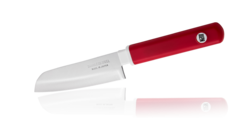 Фото Нож для чистки овощей Special series 100 мм, сталь AUS-8, красный, Tojiro