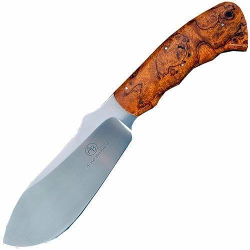 Нож с фиксированным клинком Arno Bernard Rhino, сталь N690, рукоять аризонское железное дерево