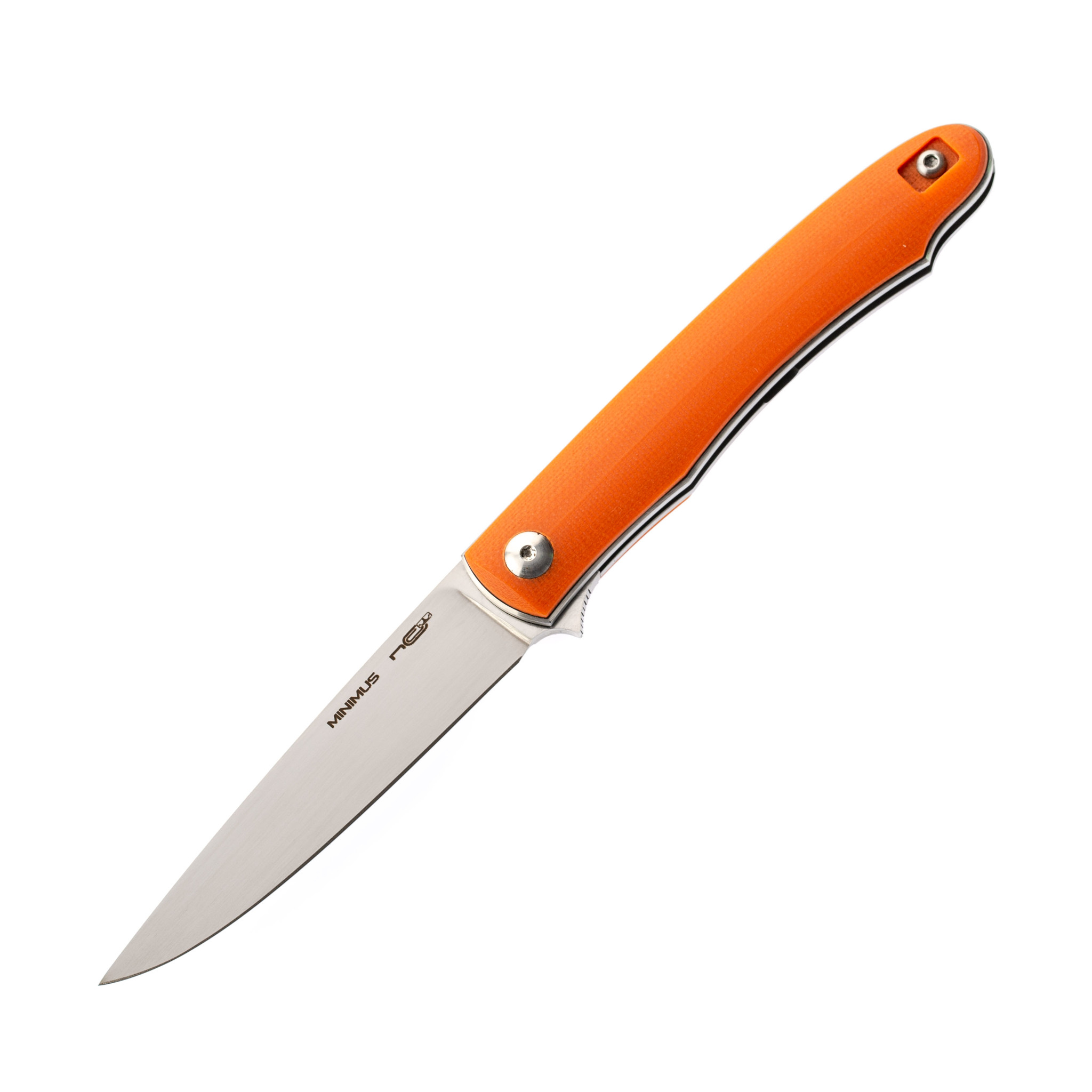 Складной нож Minimus, сталь X105 Satin, G10 Orange - фото 1