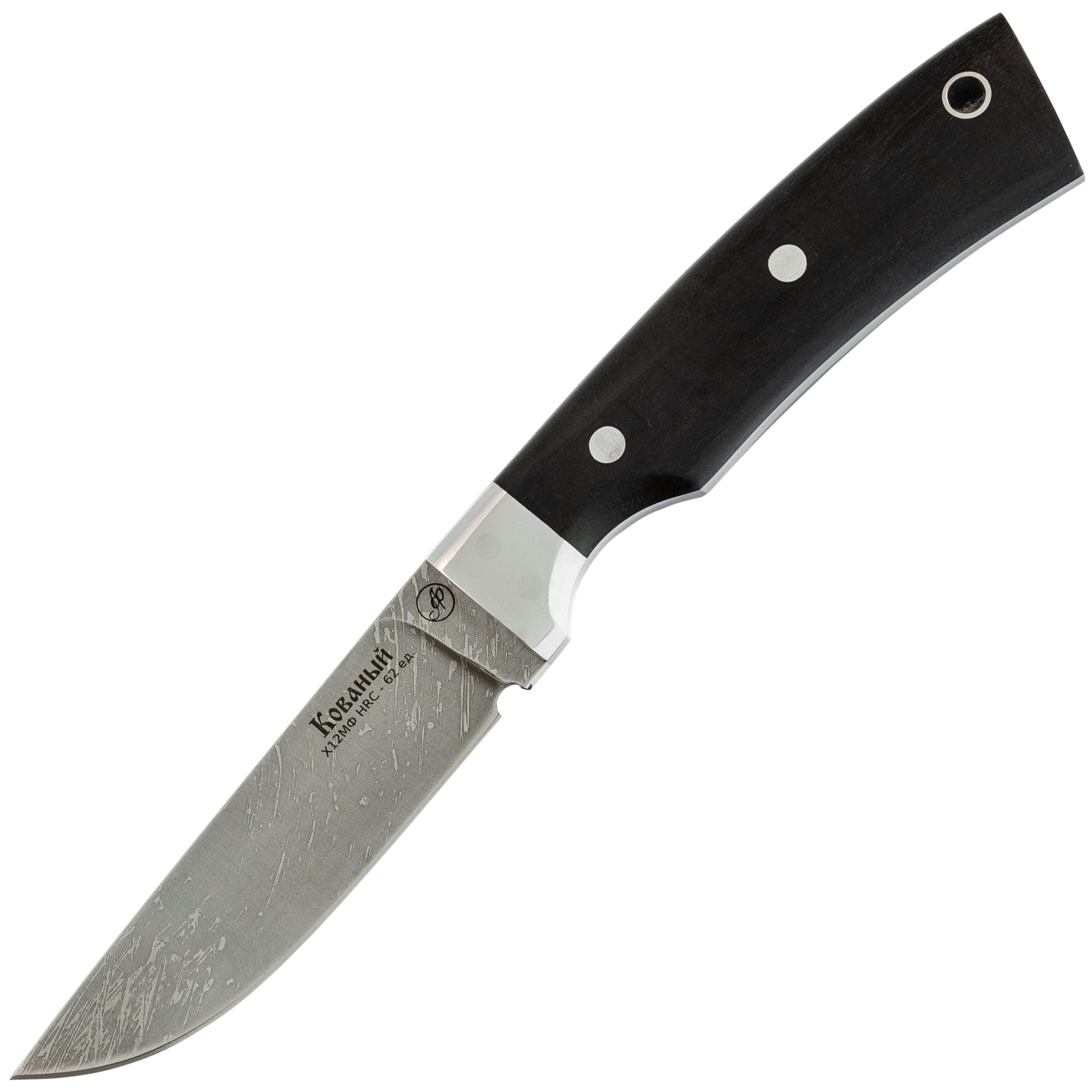 Нож Тигр малютка цмт, сталь Х12МФ, граб складной нож лиса 1 сталь х12мф граб