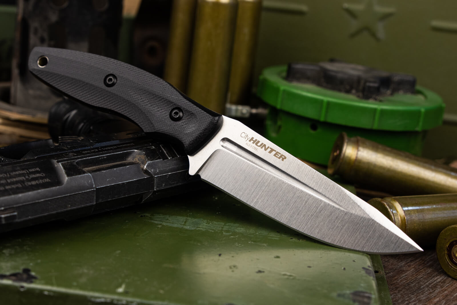 Нож City Hunter AUS-8, SW, Kizlyar Supreme - фото 1