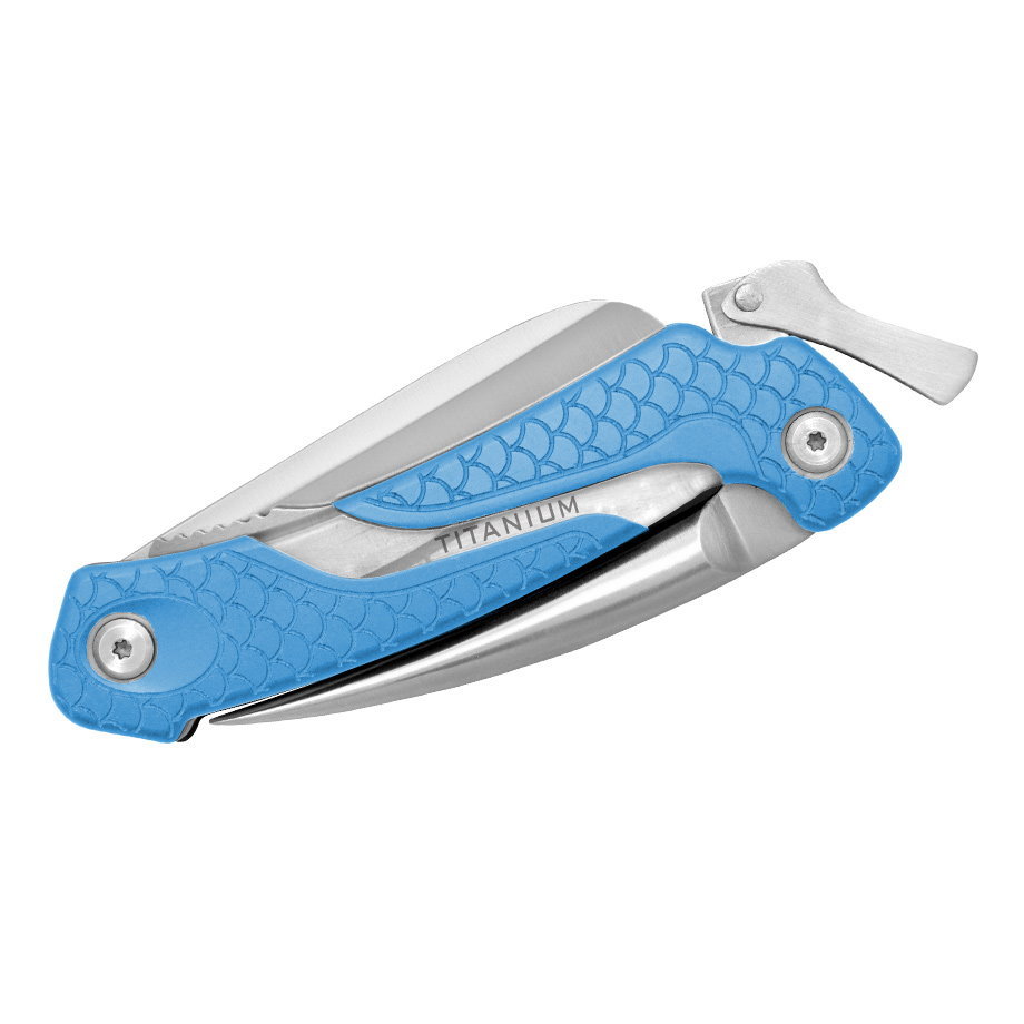 Многофункциональный складной нож Cuda 7, сталь 4116, материал ABS-пластик/kraton от Ножиков