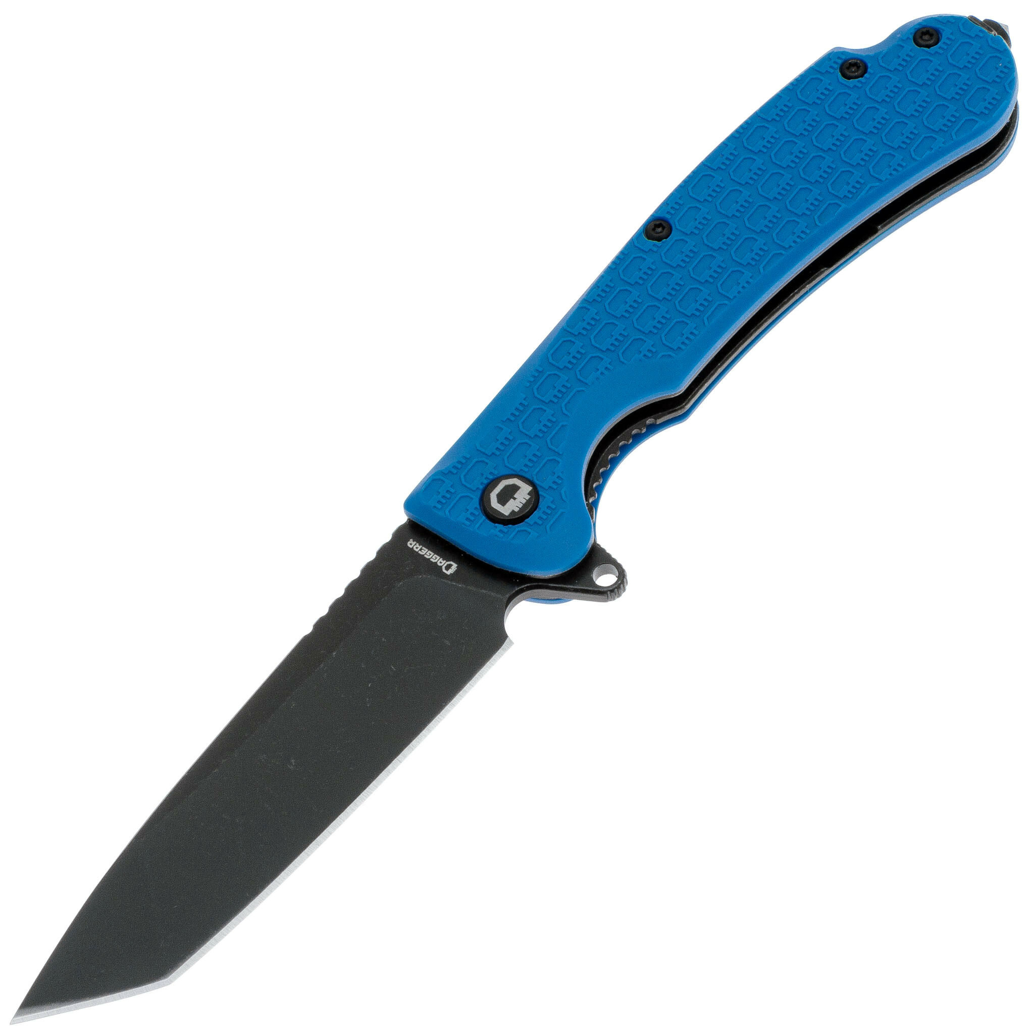 Складной нож Daggerr Yakuza Blue BW DL, сталь 8Cr14MoV, рукоять FRN нож с фиксированным клинком benchmade bm178sbk combo socp special operations combatives program dagger тренировочный нож сталь 440c