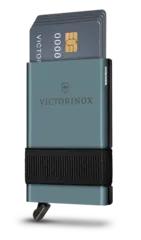 Фото Швейцарская карта Victorinox Smart Card Wallet Sharp в подарочной коробке серая