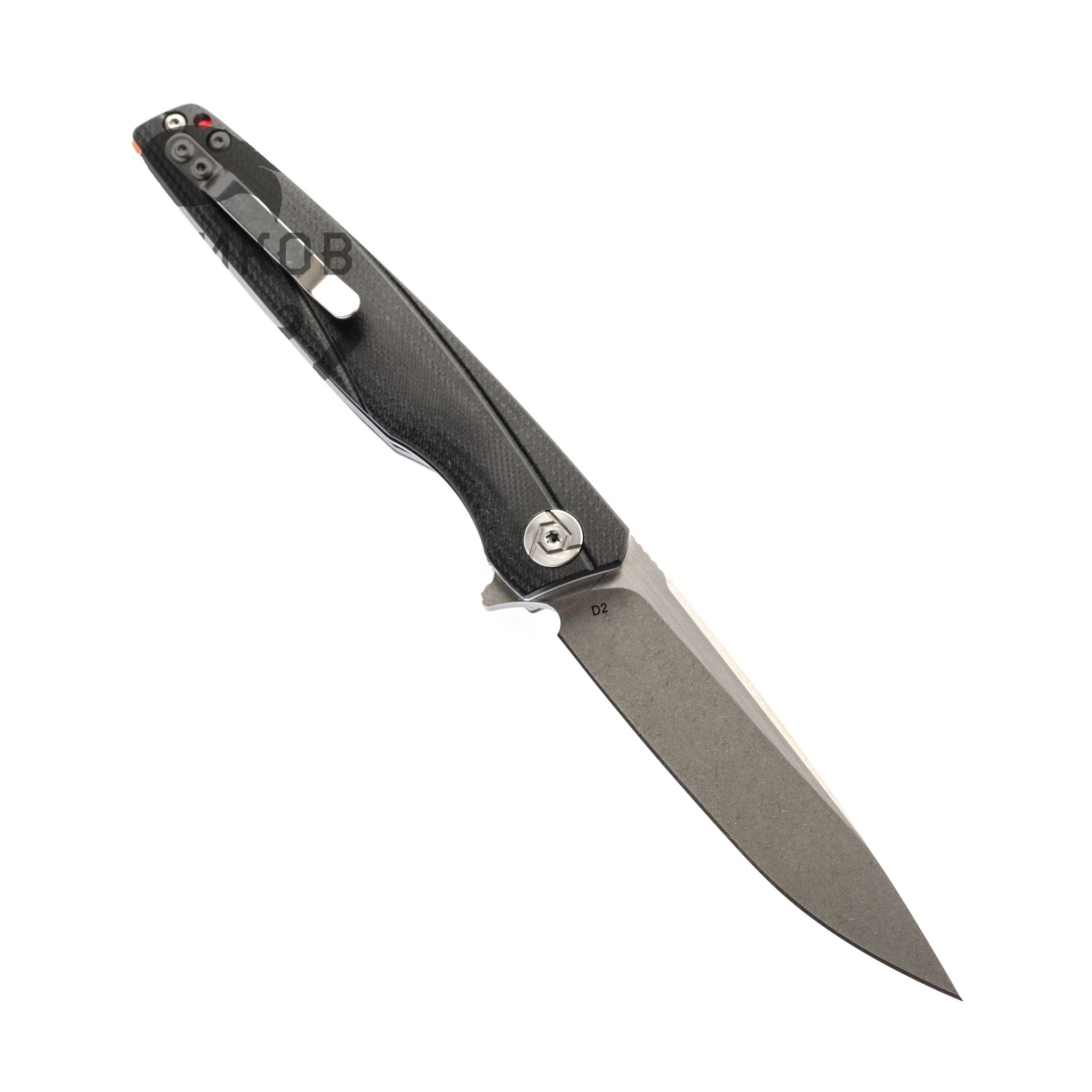Складной нож CH3007 черный, сталь D2, рукоять G10 от Ножиков