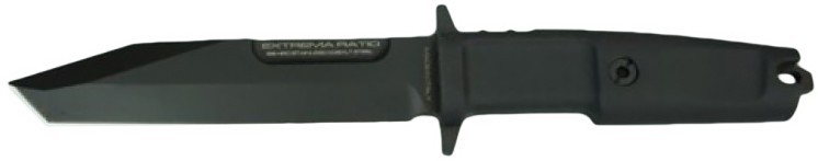 фото Нож с фиксированным клинком extrema ratio fulcrum s, plain edge, сталь bhler n690, рукоять пластик