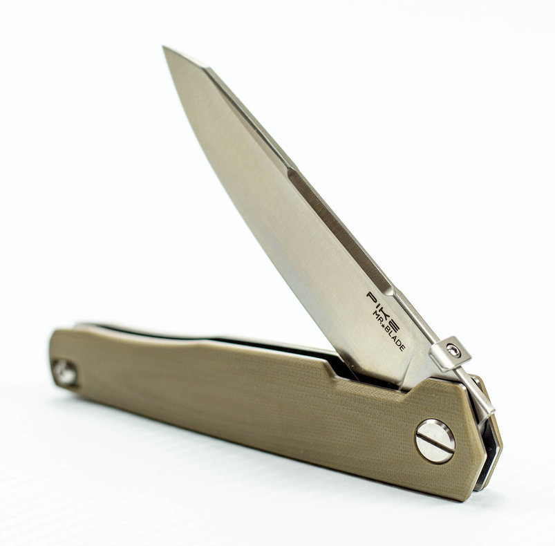 фото Складной нож pike d2/g10 от сергея шнурова mr.blade