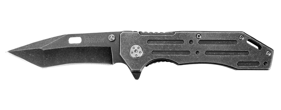 Полуавтоматический складной нож Kershaw Lifter 8.6 см, сталь 3Cr13, рукоять нержавеющая сталь нож зубр премиум титан 47719 складной эргономичная цельнометаллическая рукоятка 210мм лезвие 80мм