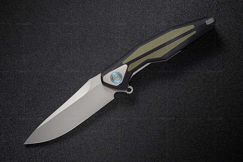 Нож складной Tulay Rikeknife, сталь 154CM, Green G10 - фото 9