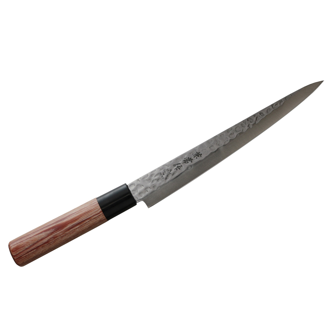 Нож кухонный для нарезки Kanetsune, сталь DSR1K6, рукоять pakka wood
