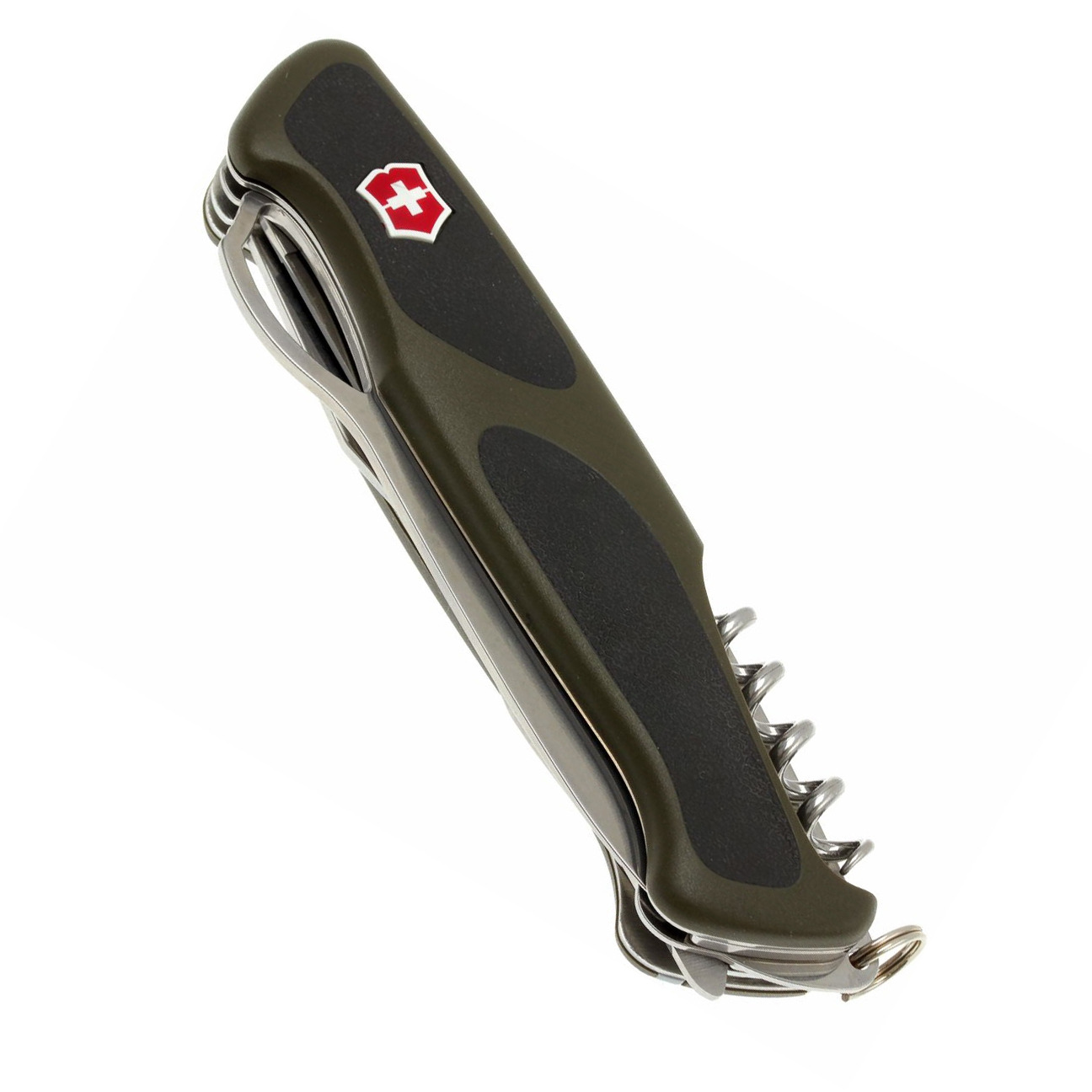 Нож Victorinox RangerGrip 179 0.9563.MWC4 (0.9563.MWC4) зеленый/черный 12 функций пластик - фото 4