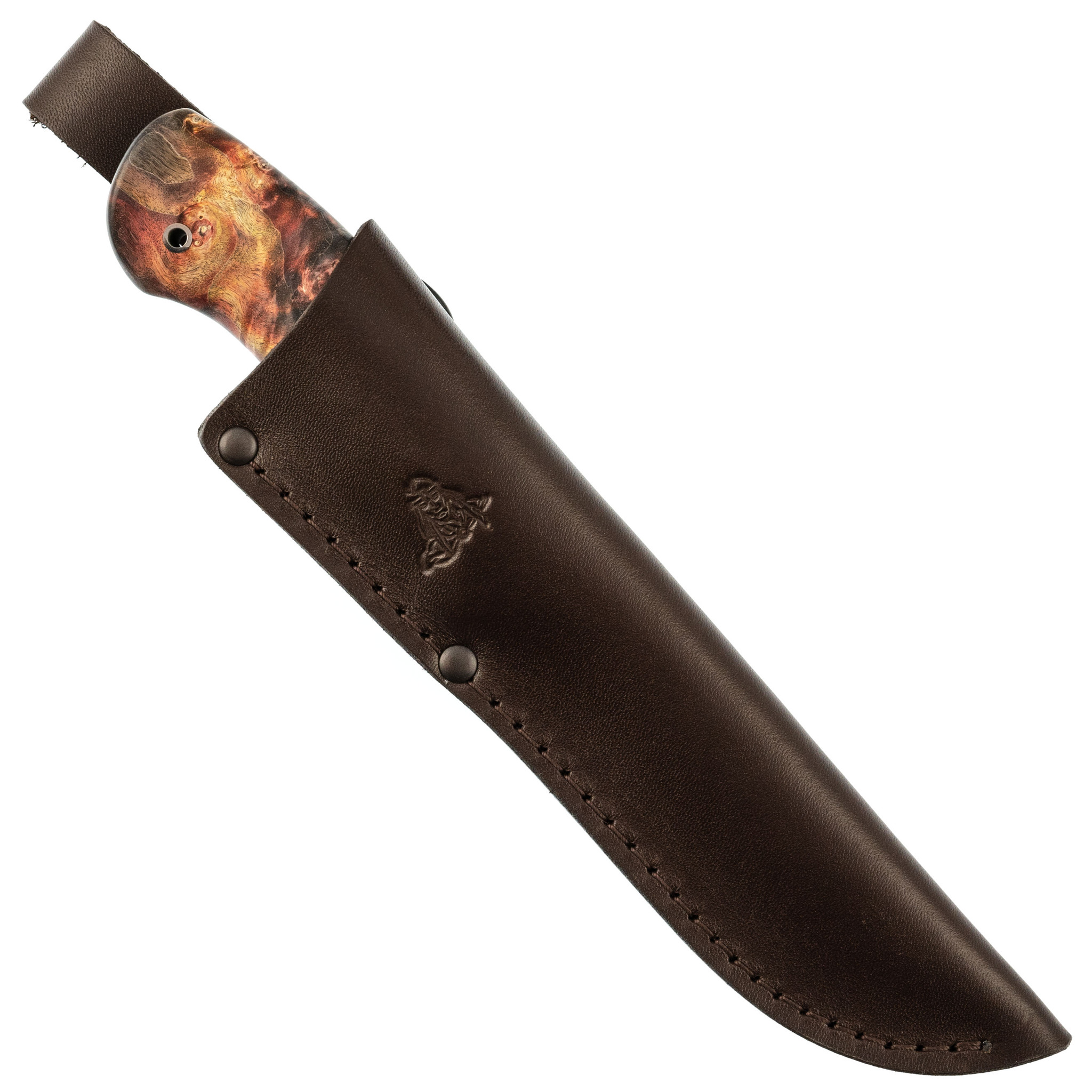 Нож Единорог, M-390, черная микарта - фото 6