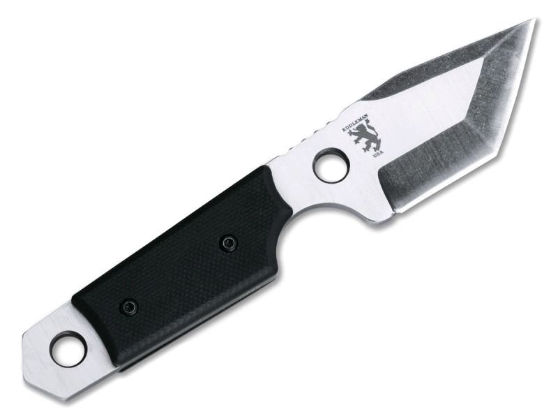 Нож с фиксированным клинком шейный Tantodashi, Boker Plus 02BO003, сталь 440C 2-Tone Satin / BlackWash, рукоять стеклотекстолит G10 - фото 3