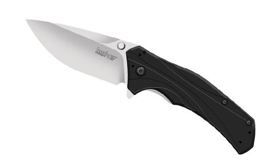 Складной полуавтоматический нож Kershaw Knockout K1870, сталь Sandvik 14C28N, рукоять алюминий