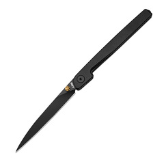 Фото Складной нож CJRB Lanky, сталь AR-RPM9, рукоять алюминий, черный