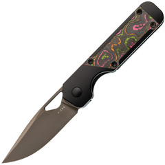 Фото Складной нож Kizer Mini Militaw, сталь M390, рукоять титан/карбон