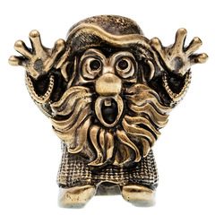 Фото Бусина для темляка АУ, латунь