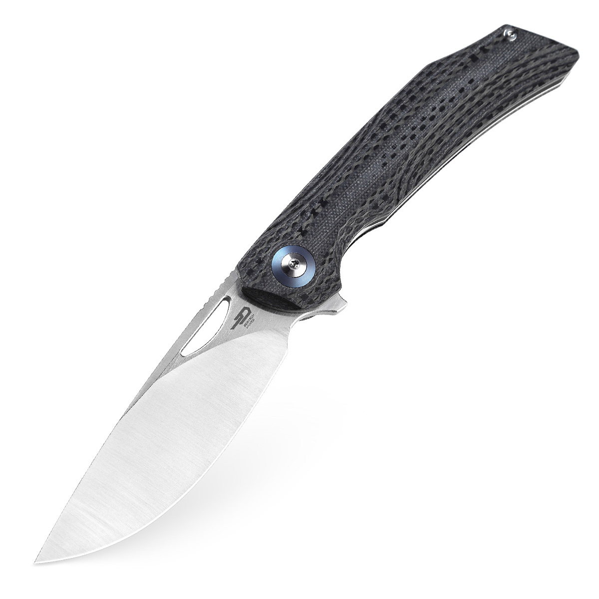 Складной нож Bestech Falko, сталь 154CM, рукоять G10/Carbon fiber складной нож bestech buwaya сталь m390 рукоять темно серый титан