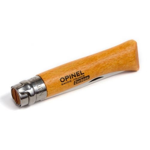 Нож Opinel №10, углеродистая сталь, рукоять из дерева бука, 113100 - фото 3