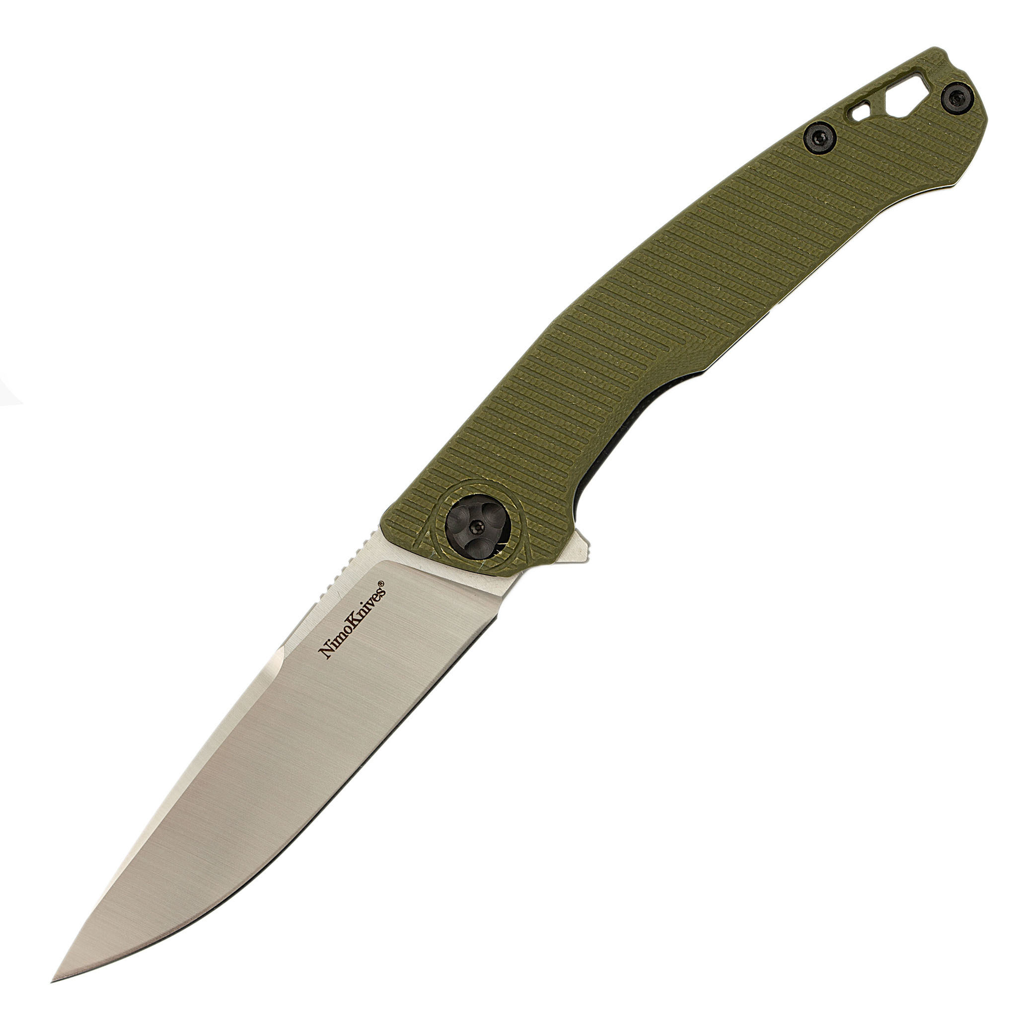 Складной нож Nimo Proletarian, сталь 9Cr18MoV, зеленый от Nimo Knives