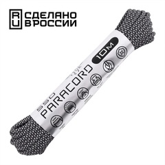 Фото Паракорд 550 SuperReflective, black snake , 10 м