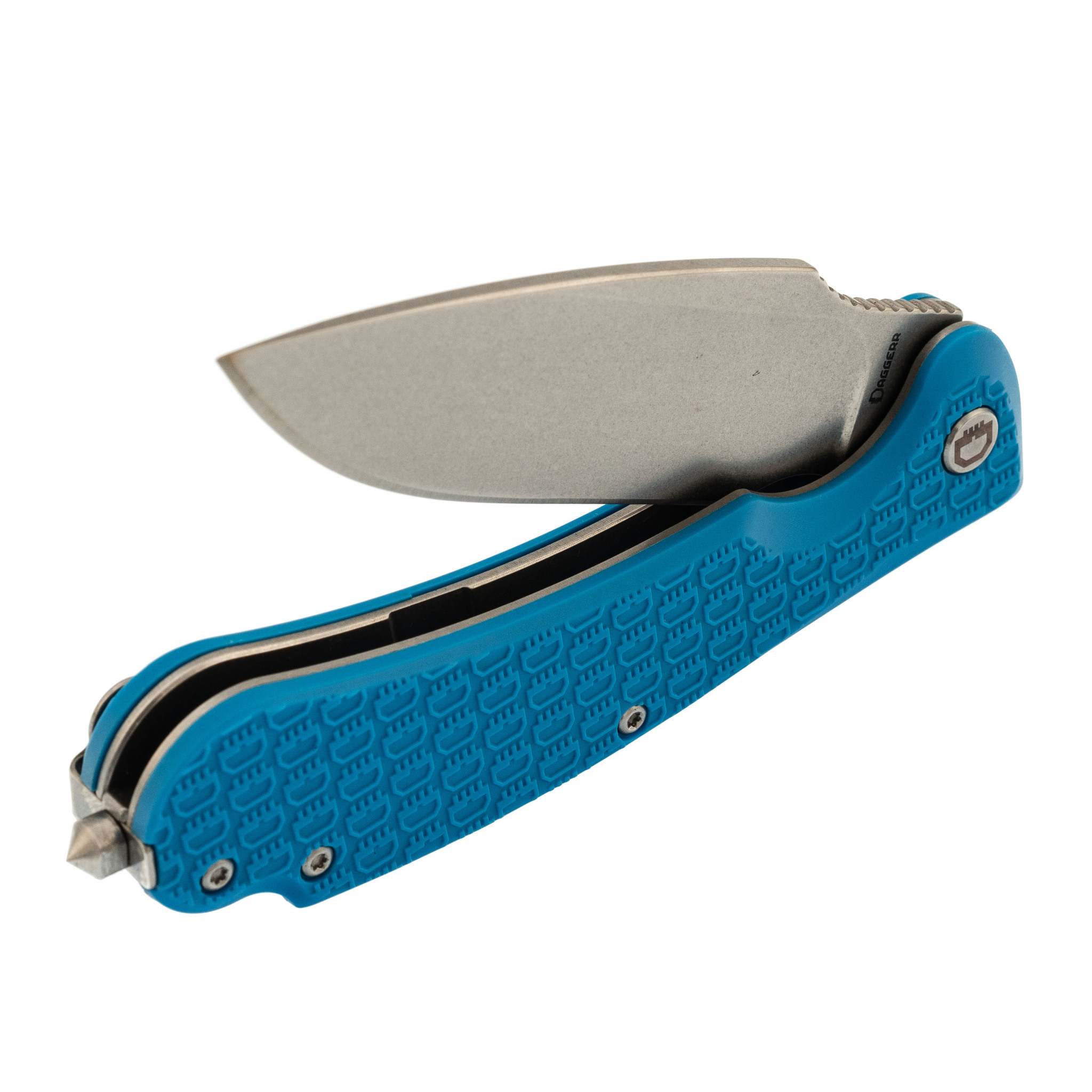 Складной нож Daggerr Fielder Blue SW, сталь 8Cr14MoV, рукоять FRN - фото 7