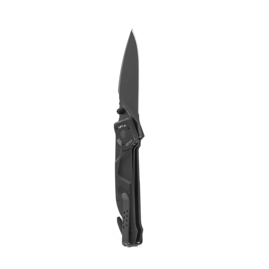 Складной нож Extrema Ratio MF1 Black With Belt Cutter (Ruvido Handle), сталь N690, рукоять алюминий - фото 4
