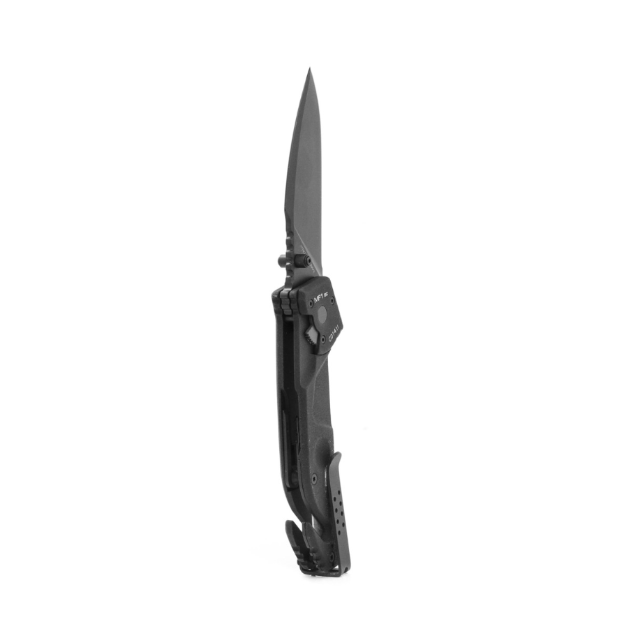 Складной нож Extrema Ratio MF1 Black With Belt Cutter (Ruvido Handle), сталь N690, рукоять алюминий - фото 6