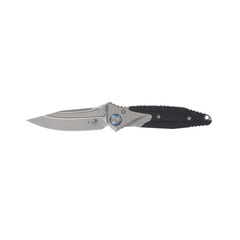 Фото Тактический складной нож Microtech Socom Bravo Mini S/E Stonewash, сталь M390, рукоять титан/карбон