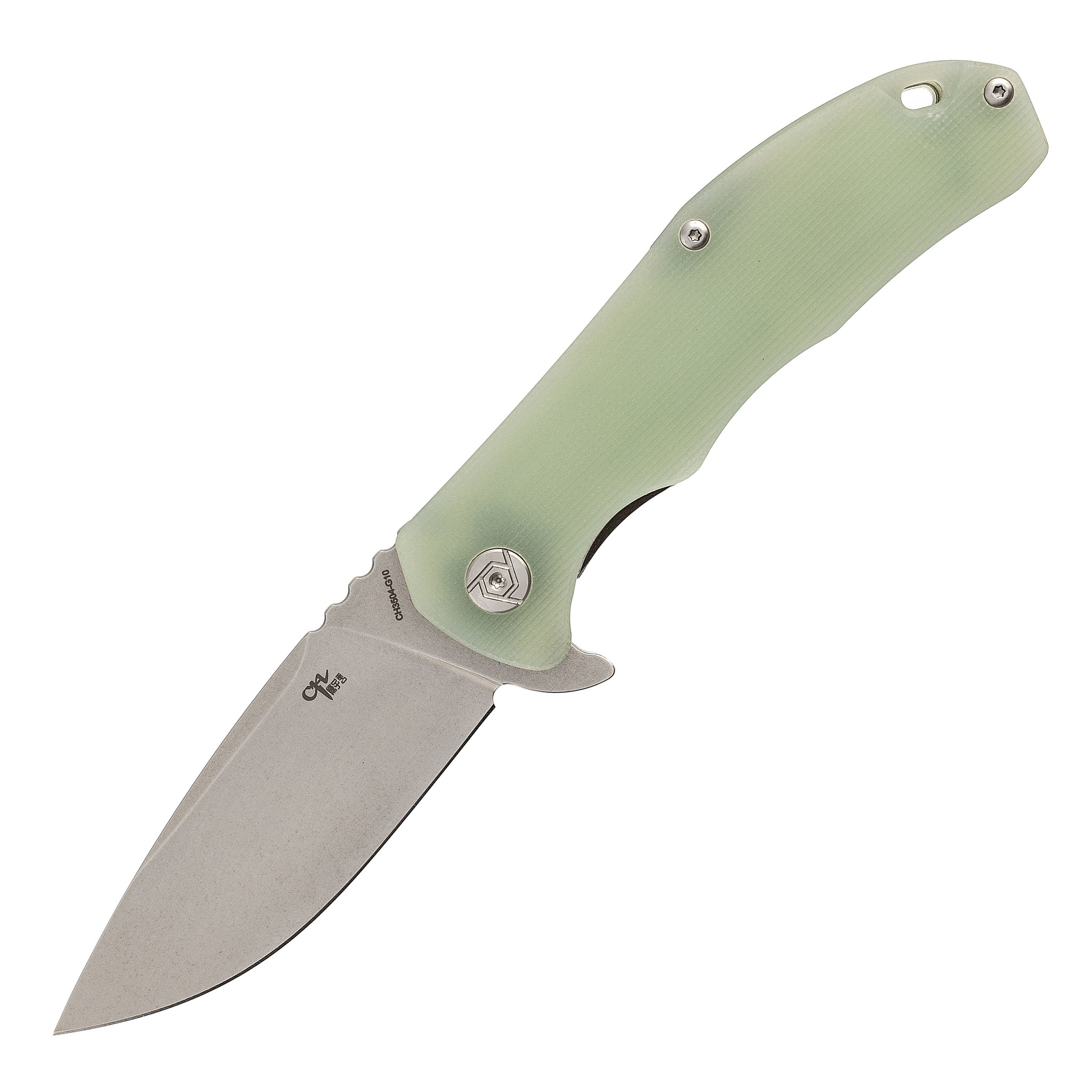 Складной нож CH3504 сталь D2, зеленый