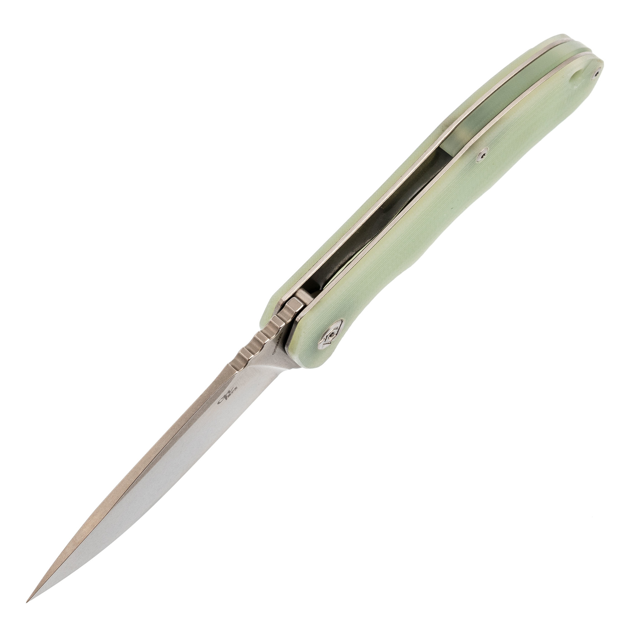 Складной нож CH3504 сталь D2, зеленый - фото 2