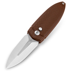 Фото Складной нож Bestech Knives Ququ, сталь 14C28N, рукоять G10, коричневый