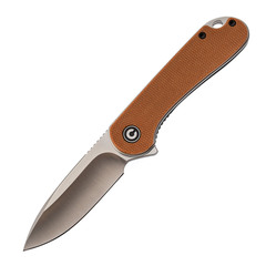 Фото Складной нож CIVIVI Elementum, сталь D2, Brown Micarta