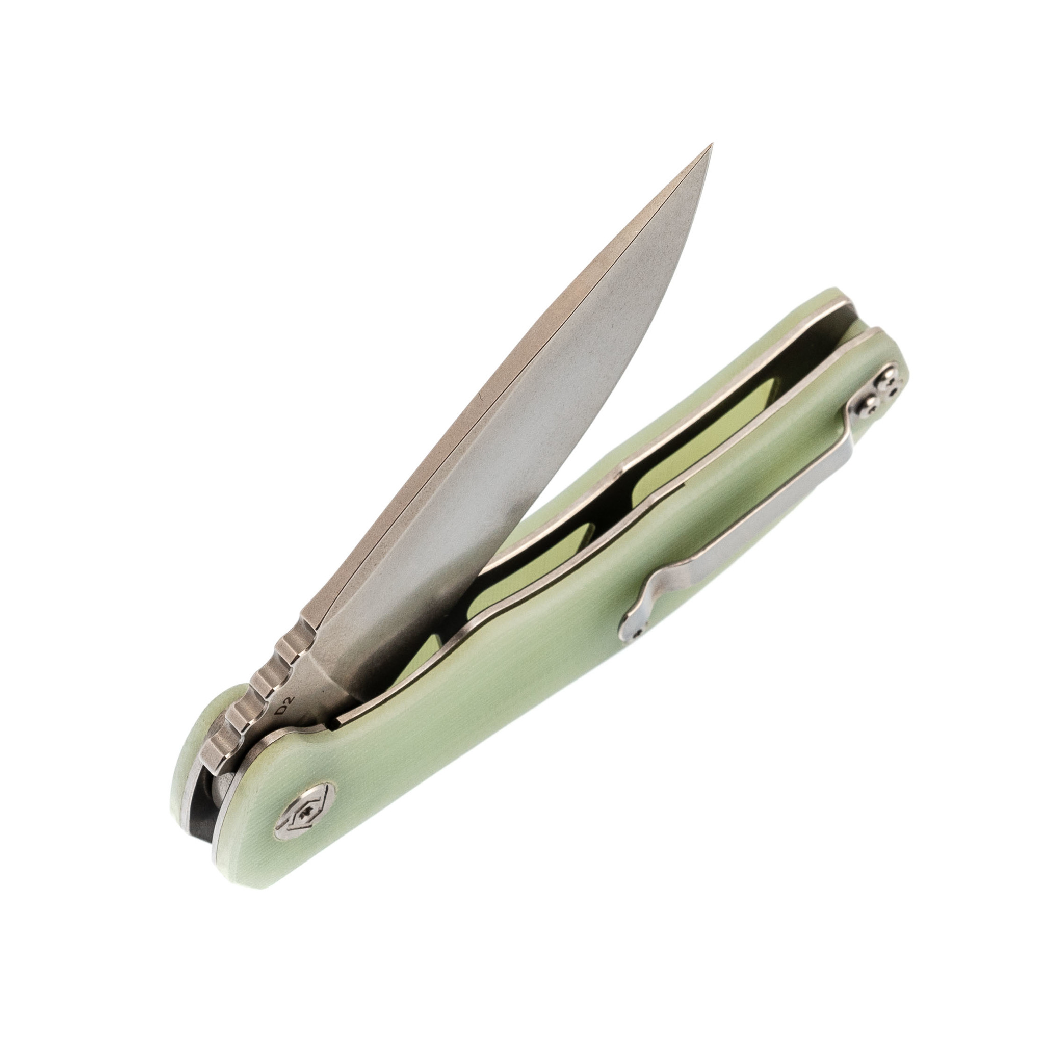 Складной нож CH3504 сталь D2, зеленый - фото 7