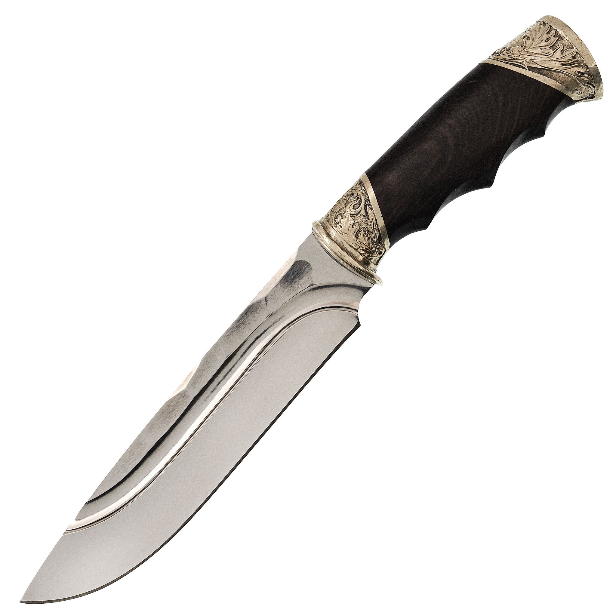 Нож Беркут 2, сталь 110х18, граб, мельхиор, Кизляр, BK_030 по цене 2290 .