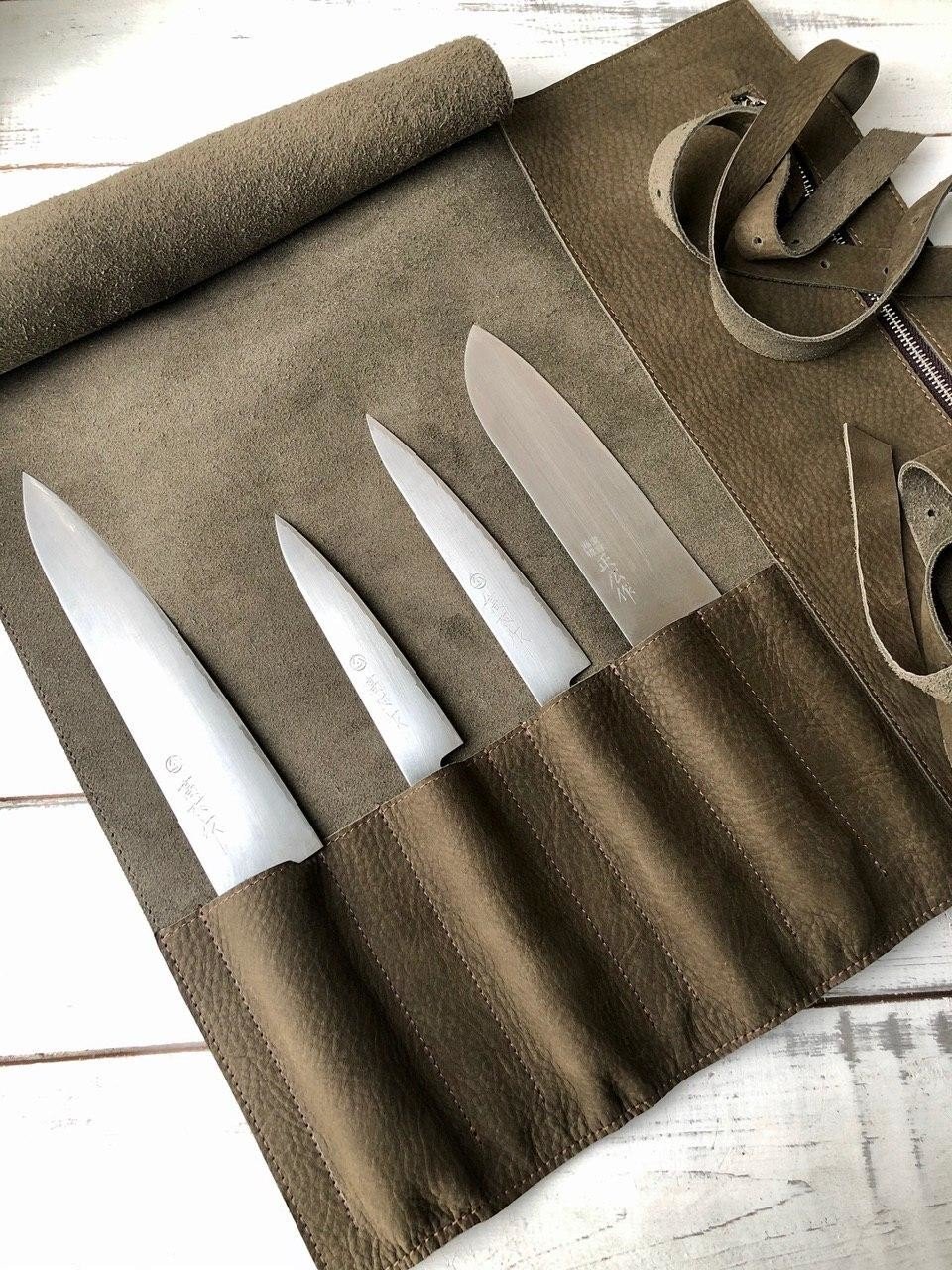 Сумка (скрутка) для 5 кухонных ножей Knife to meet you LKIT5 от Ножиков