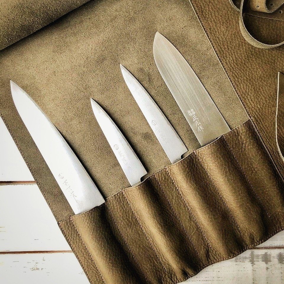 Сумка (скрутка) для 5 кухонных ножей Knife to meet you LKIT5 от Ножиков