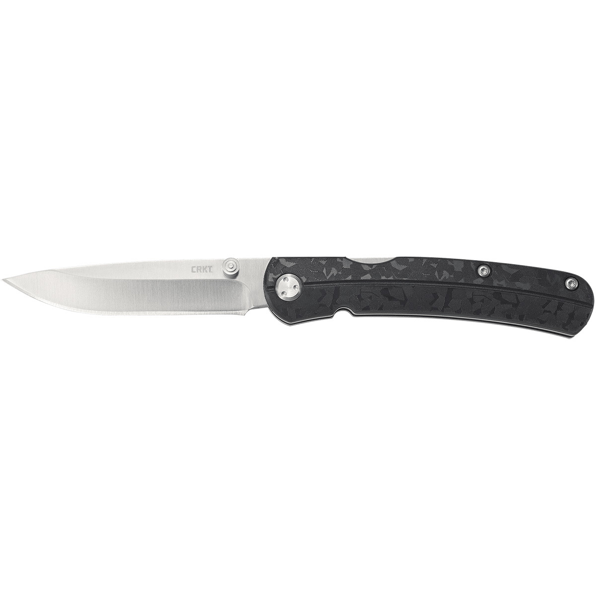 Складной нож CRKT Kith Black, сталь 8Cr13MoV, рукоять nylon - фото 1