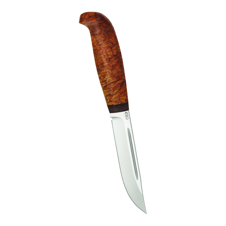 Нож Финка Лаппи, карельская береза, 95х18