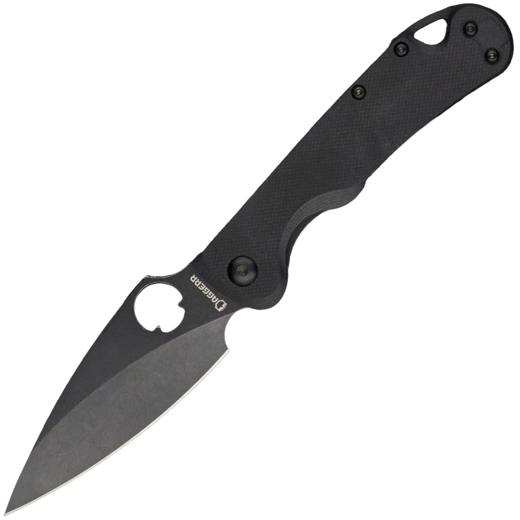 Складной нож Daggerr Sting mini All Black, сталь D2, рукоять G10 - фото 1