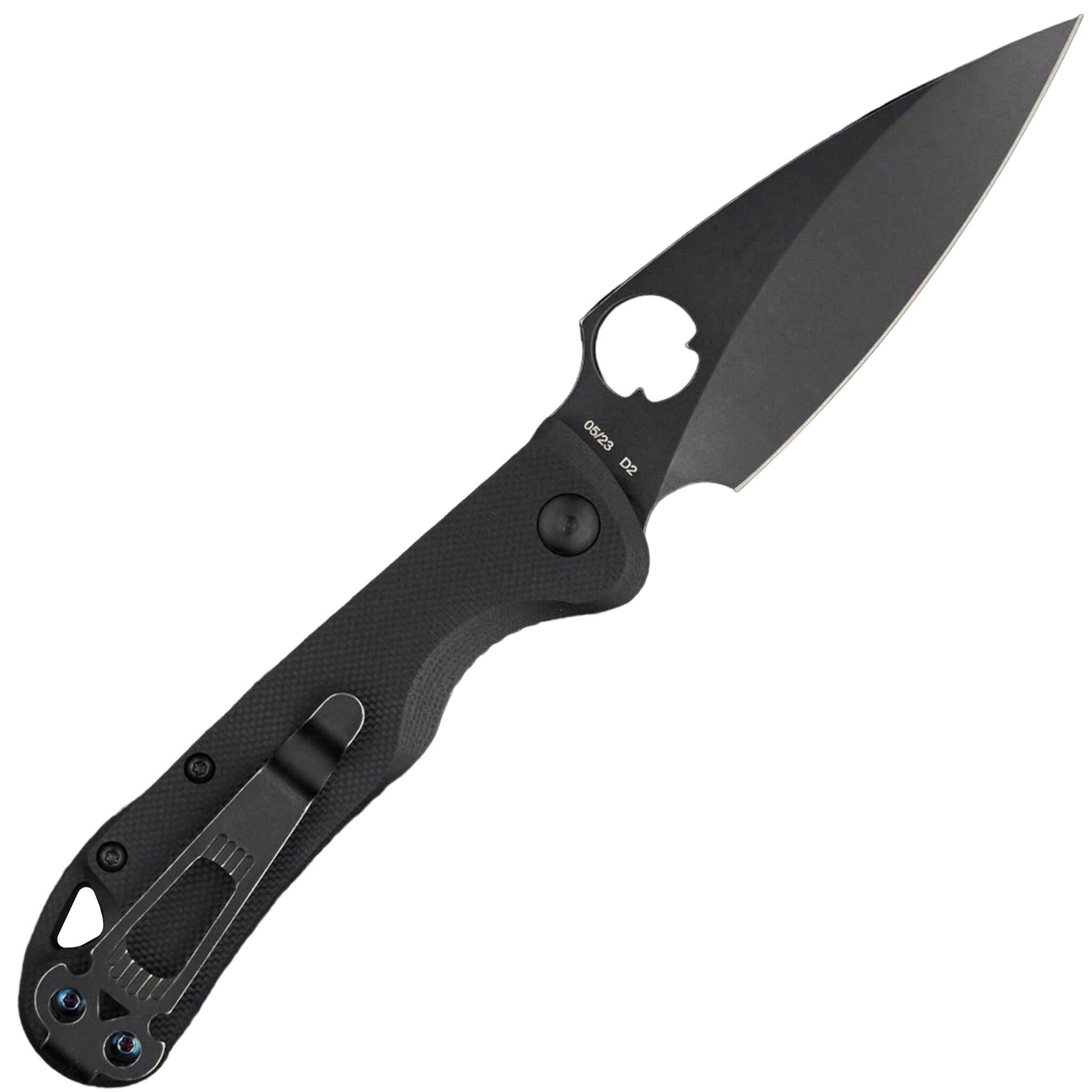 Складной нож Daggerr Sting mini All Black, сталь D2, рукоять G10 - фото 2